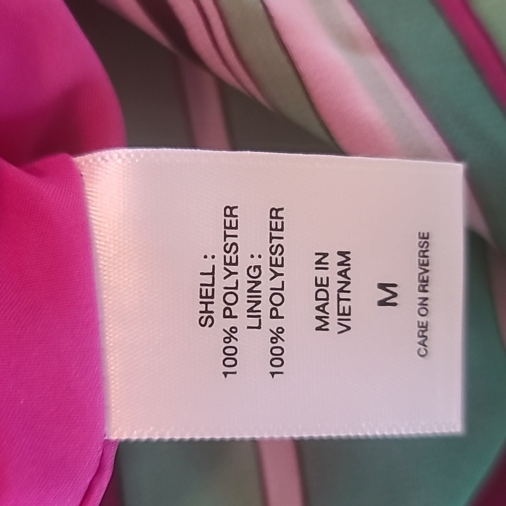 Striped Kimono Romper in Magenta Madness; NY & Co; NWT (Sm AND Med) - Picture 5 of 5
